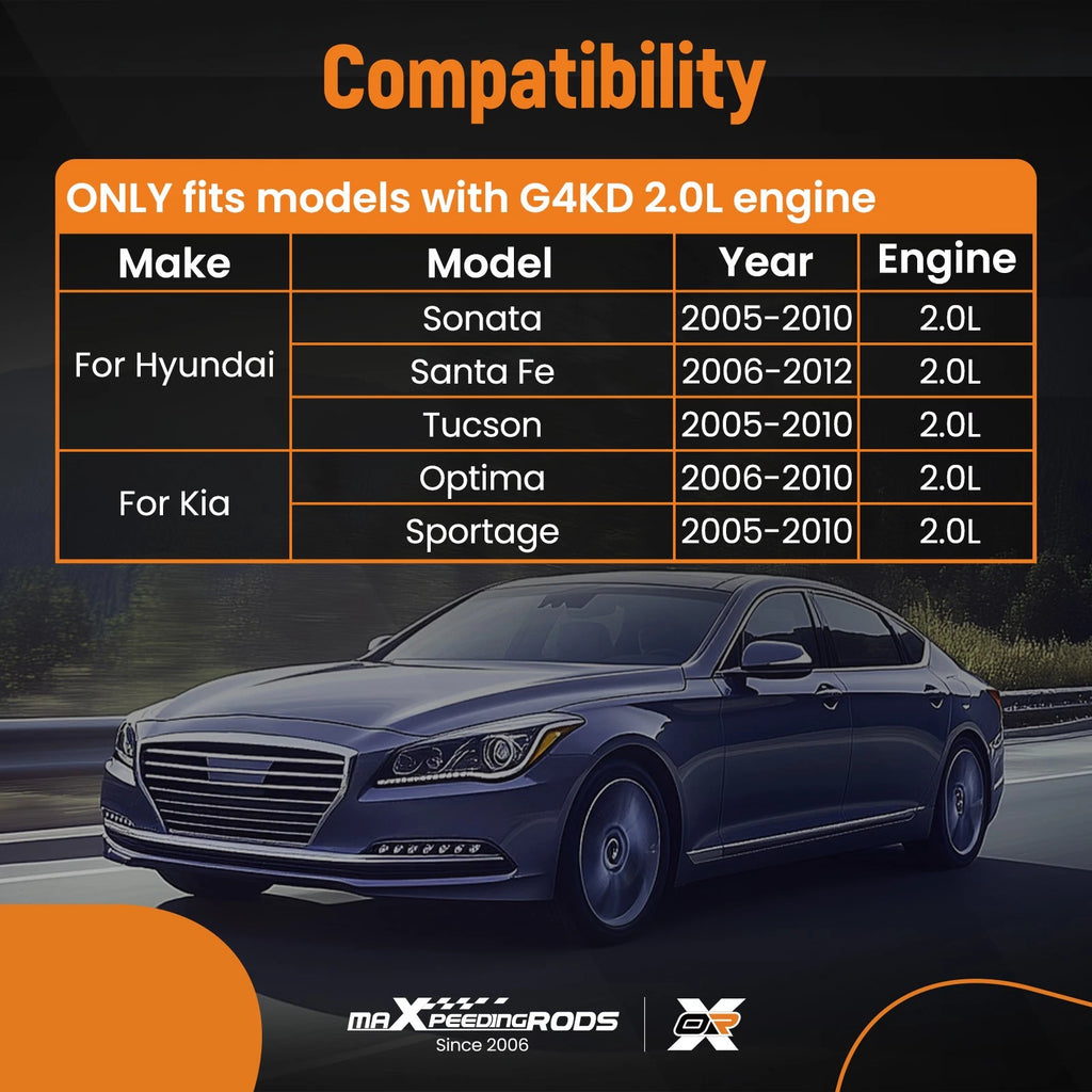 Engine Rebuild Kit for Hyundai Kia 2.0T G4KD