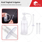 Enema Douche Cleaner Bottle Pump Kit 300ml for Women