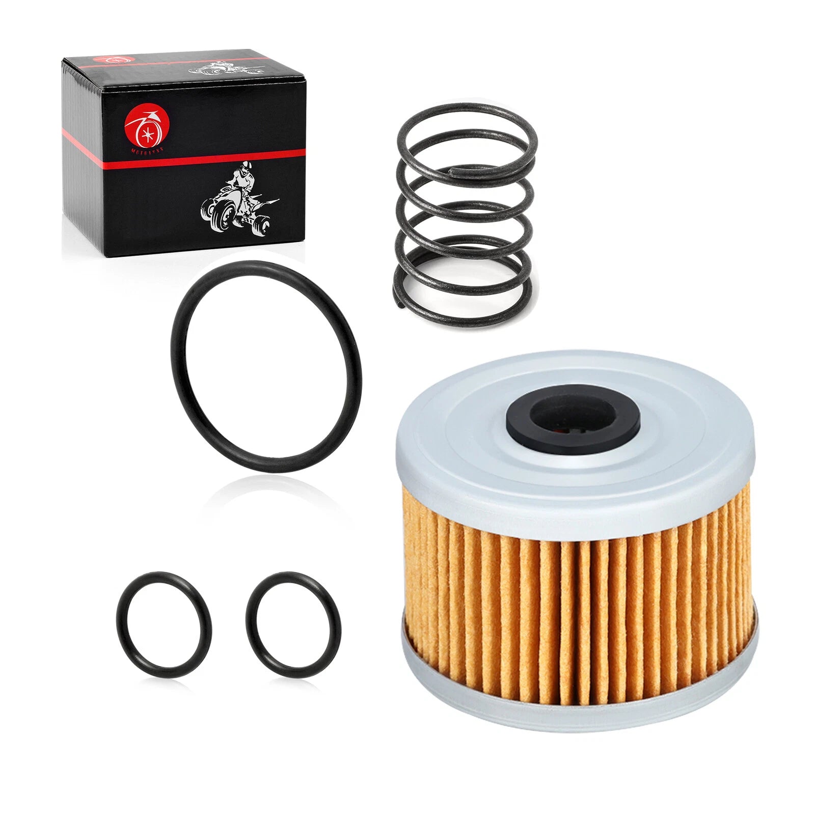 Oil Filter & Spring for Honda Sportrax 300 400 (1998-2008)