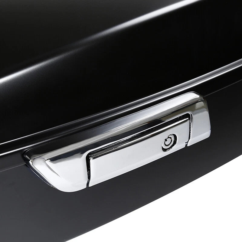 Trunk for Harley Touring Electra Street Glide (2014–2024) Black Denim
