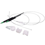 8X Front Window Regulator Repair Kit for Mercedes Benz W204 W212 (2007–2016)