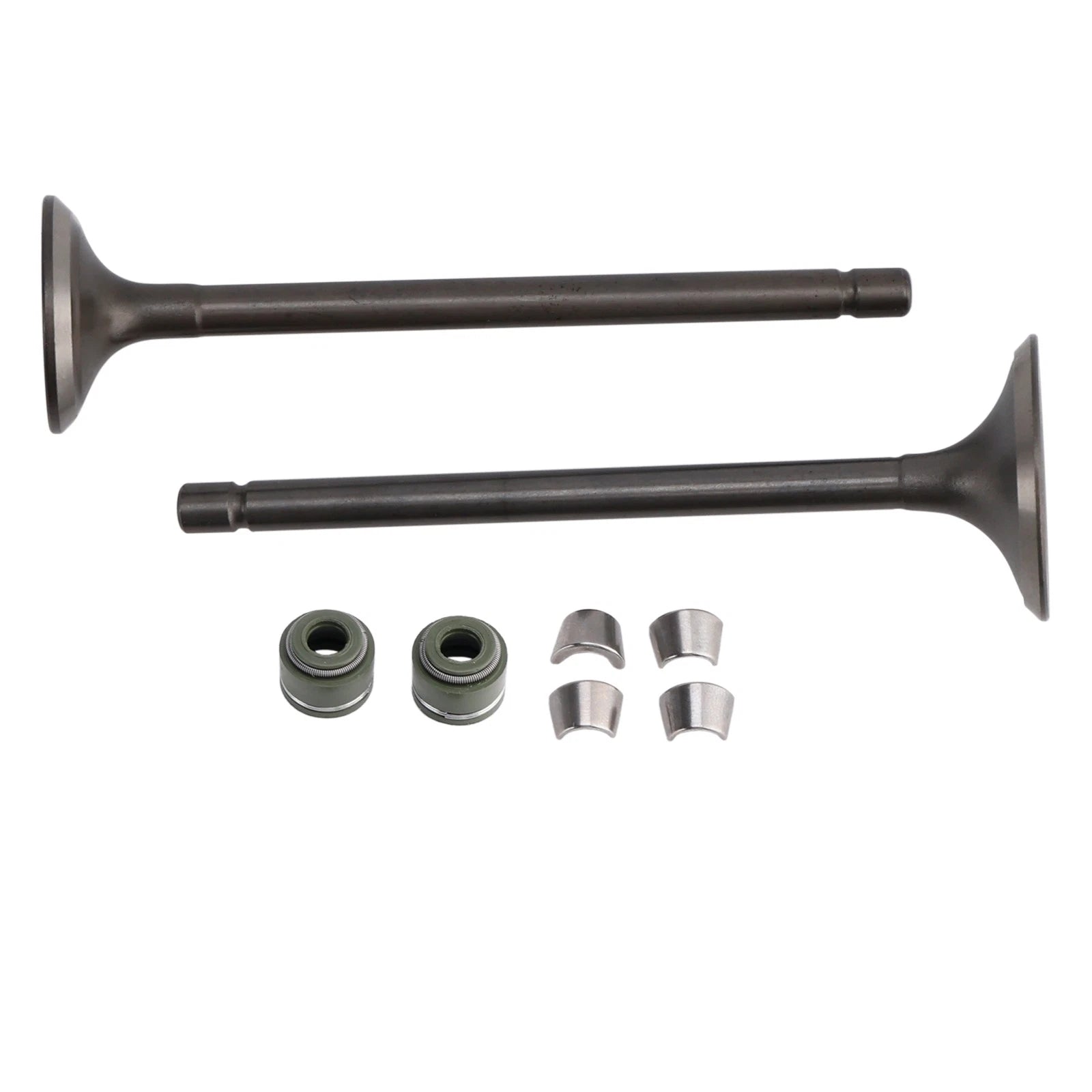 Engine Head Intake Exhaust Valve Kit for Honda CG150 (162FMJ) ATV Quad