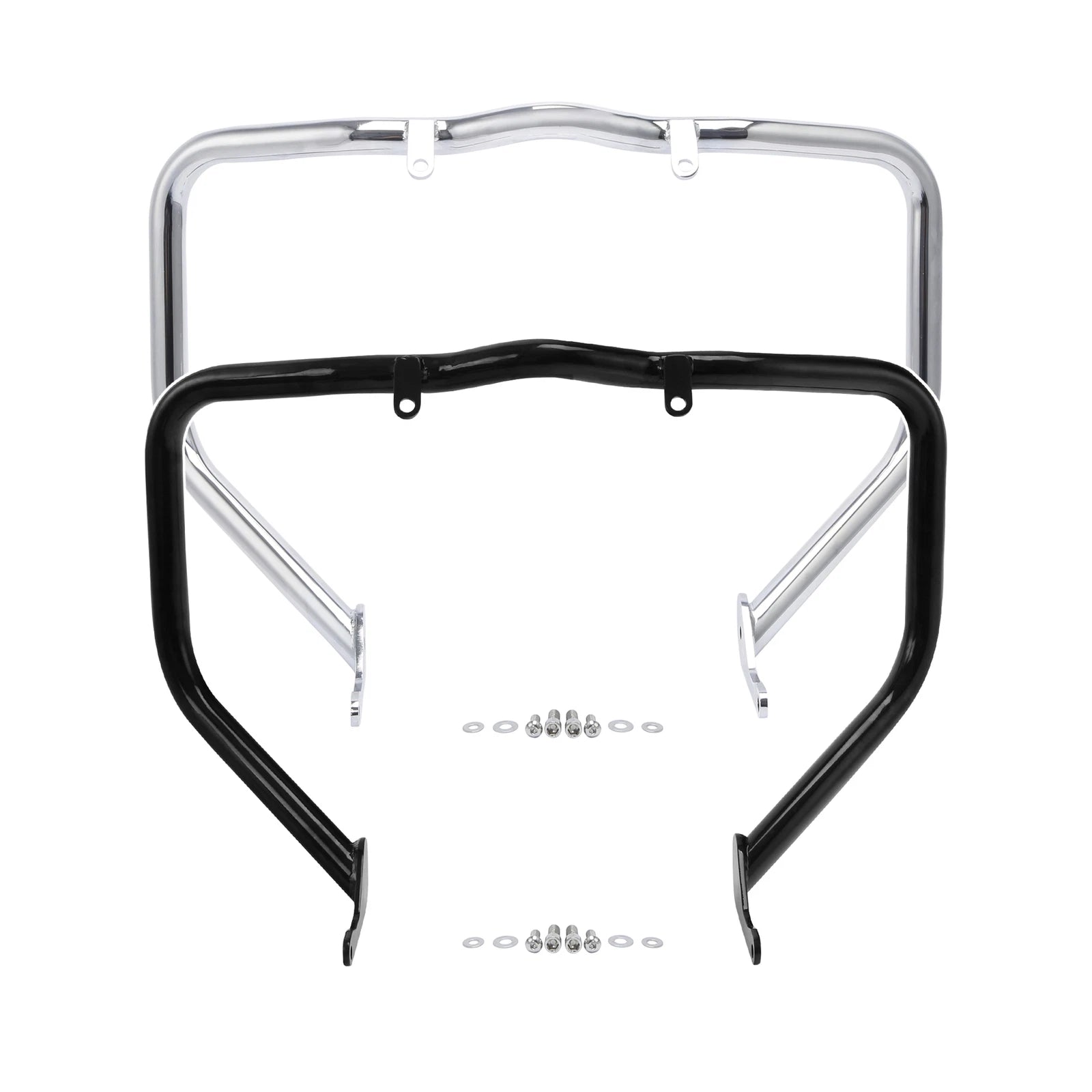 Chrome/Black Engine Guard Crash Bar for Harley Sportster S (2021–2026)