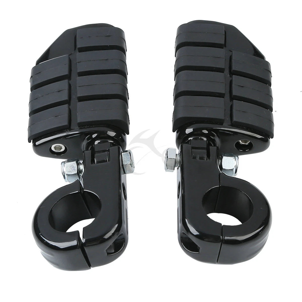 1 1/4" Highway Engine Guard Foot Pegs for Harley Sportster Touring