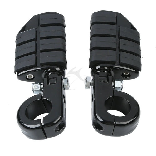 1 1/4" Highway Engine Guard Foot Pegs for Harley Sportster Touring