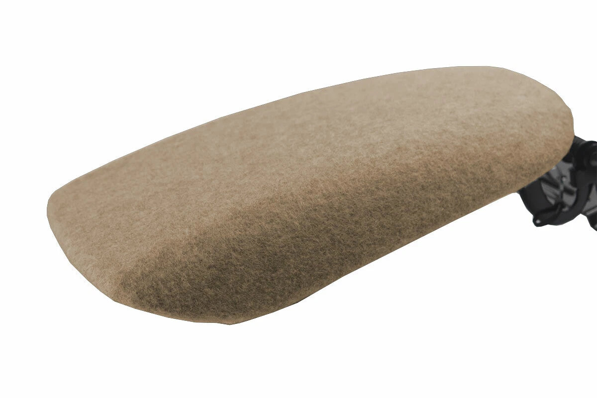Fleece Console Lid Armrest Cover for Ford Fusion (2013–2020) Beige