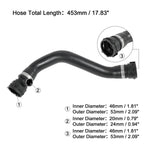Radiator Coolant Water Hose from Expansion Tank BMW 530i (2001-2003)