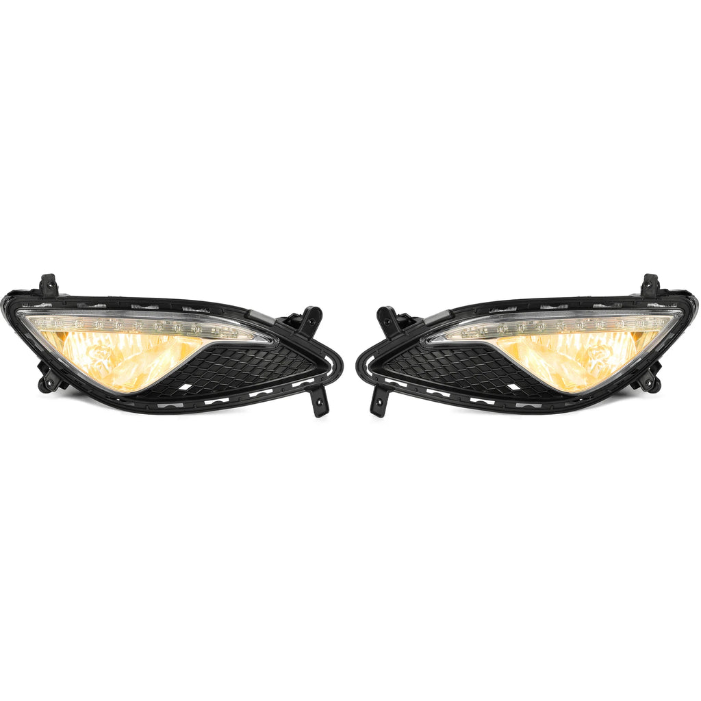 Fog Lamp Light Covers Set of 2 for Hyundai Genesis Coupe (2013–2017)