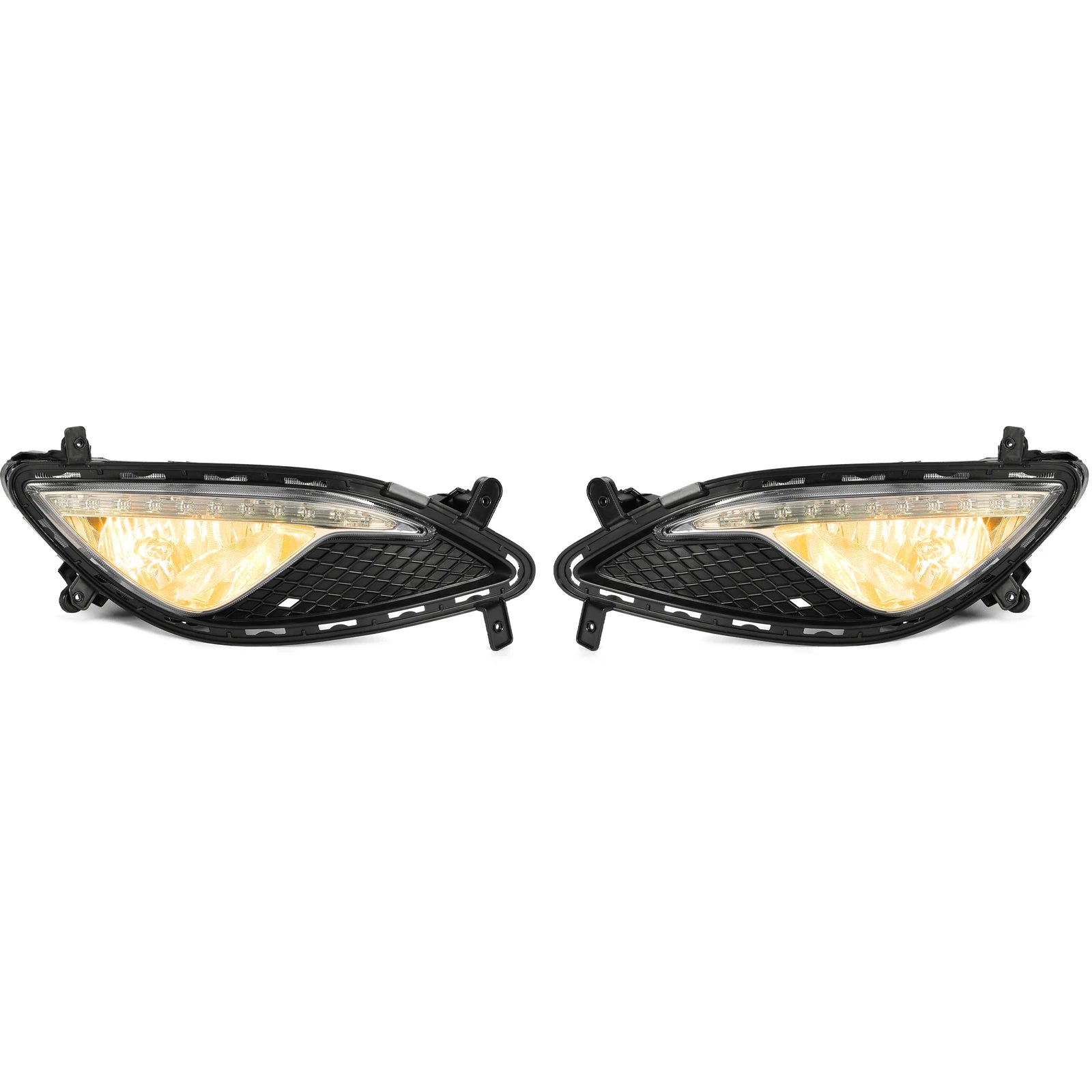 Fog Lamp Light Covers Set of 2 for Hyundai Genesis Coupe (2013–2017)