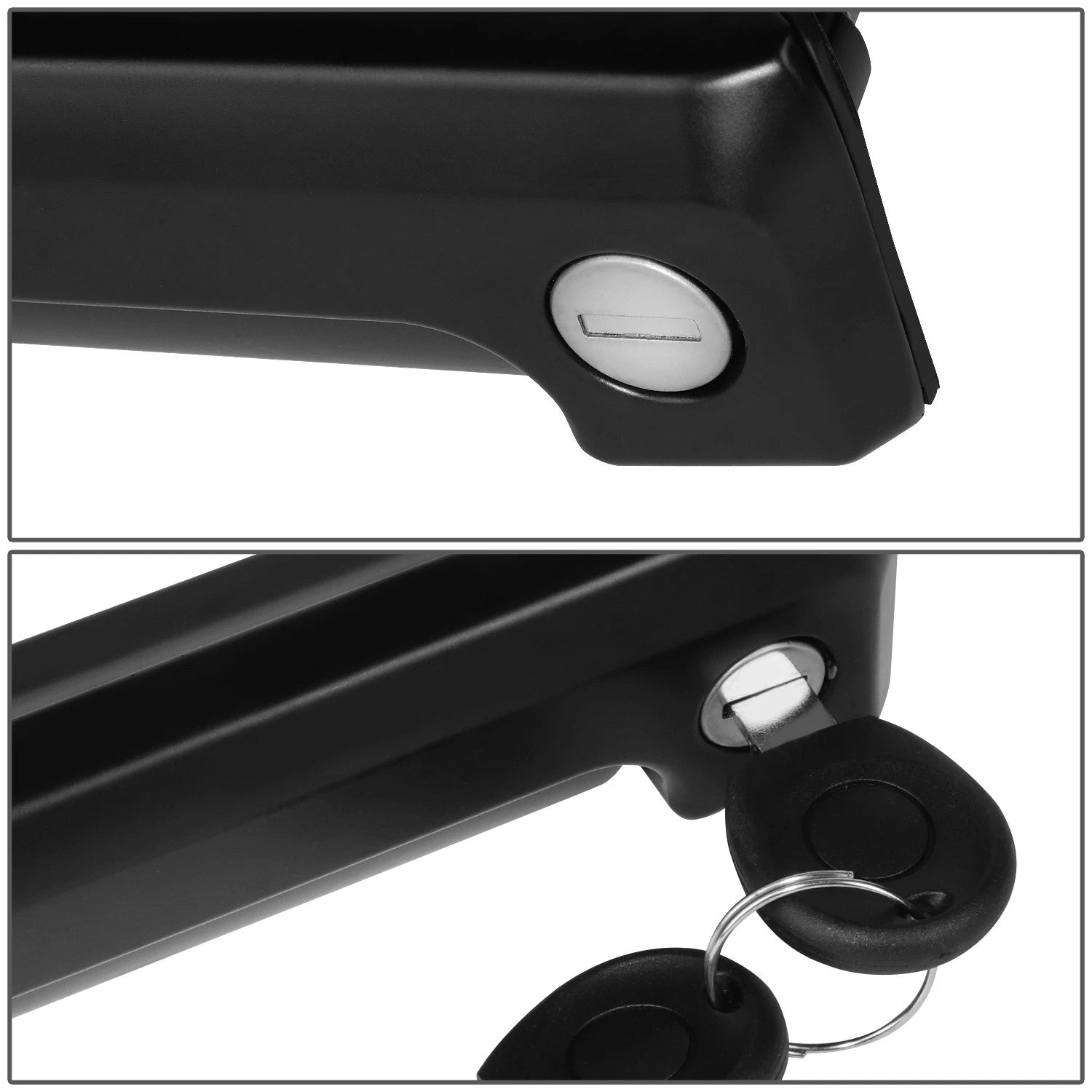 Rear Passenger Right Door Pull Handle w/ Lock Cylinder+Key for VW EuroVan (1991–2003)