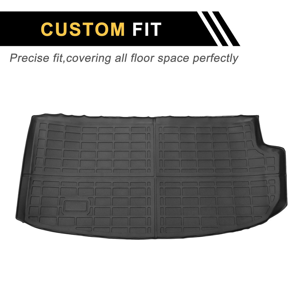 Cargo Liner Rear Trunk Mat for Chevrolet Traverse (2018–2023) Checkered
