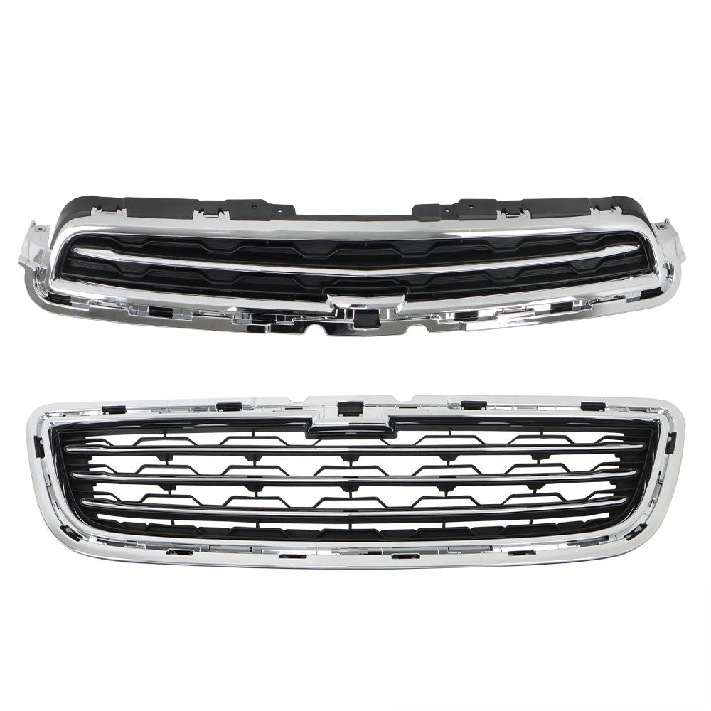 Lower Grille for Chevy Trax (2014-2016) Black with Chrome Molding
