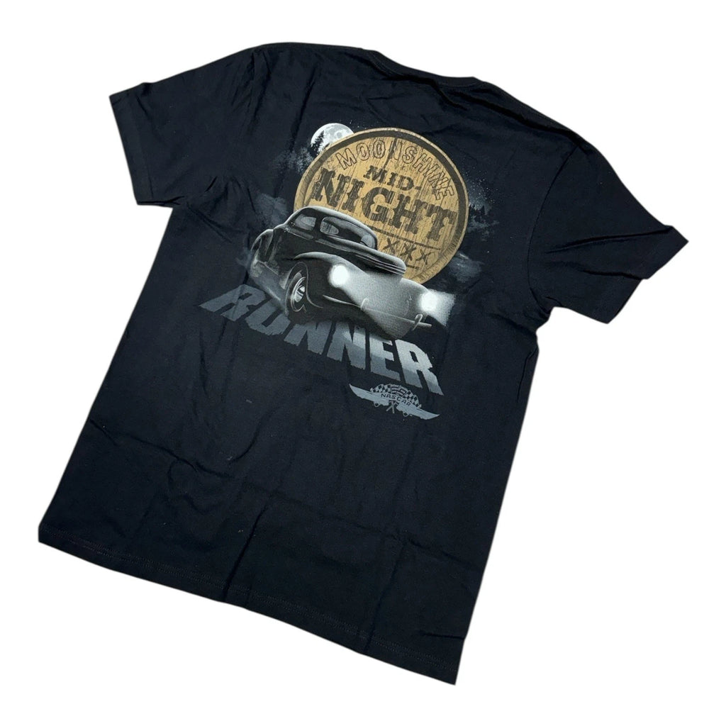 NASCAR T-Shirt Black Midnight Runner for Fans (2000–2024)