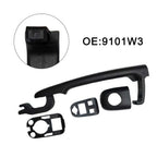 External Door Handle for Car (Plastic + Metal Construction)