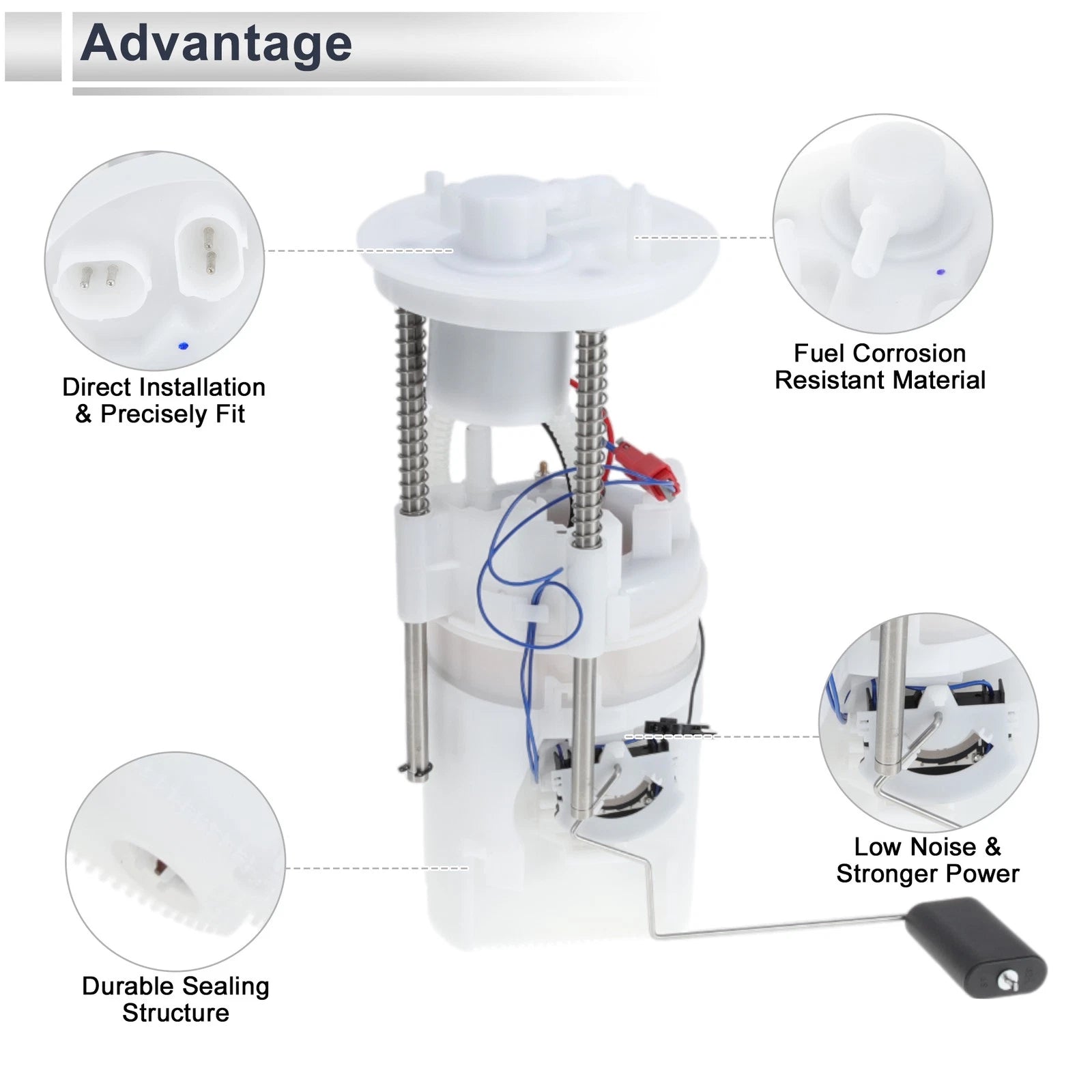 Fuel Pump Assembly for BMW X5 E70 (2007–2010) N0.16117195463