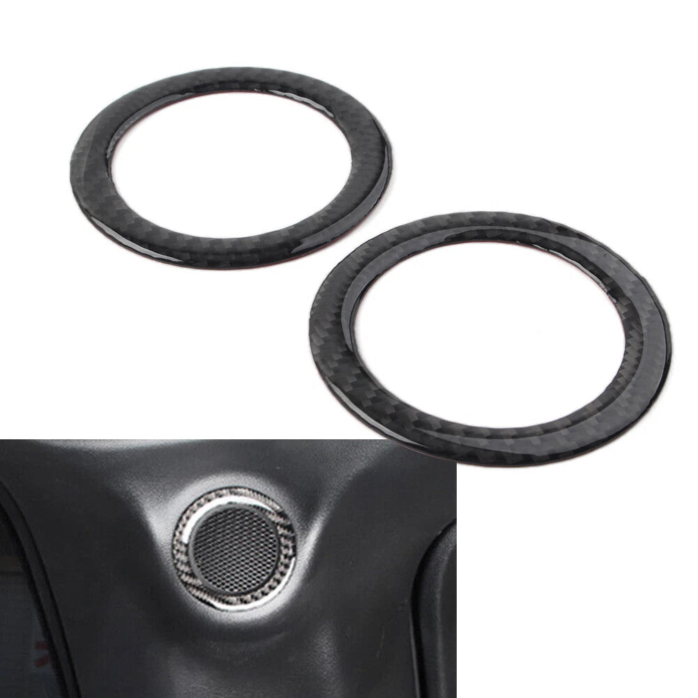 2X Trunk Audio Speaker Ring Trim Cover for Jeep Grand Cherokee, Dodge Durango