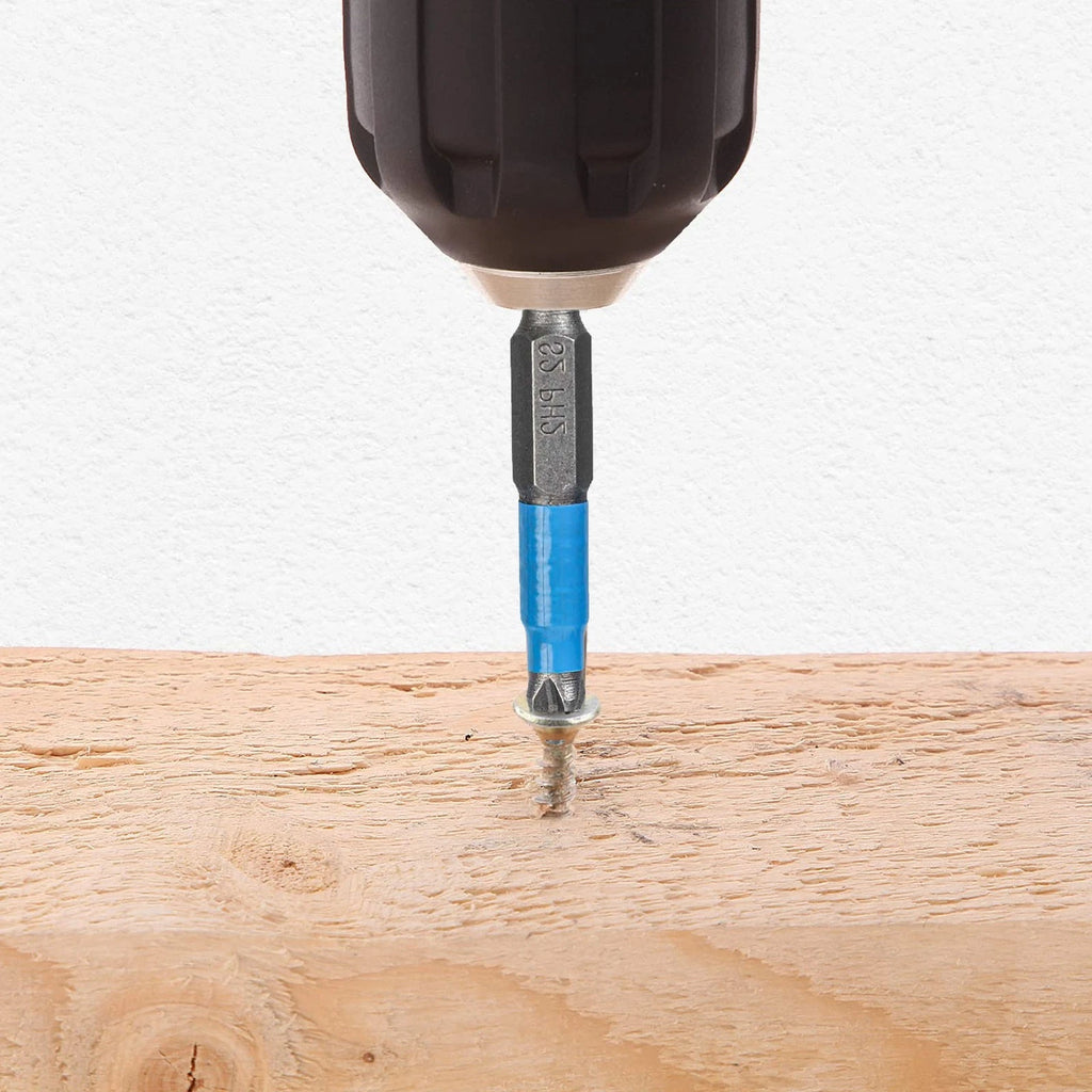 Set of 6 Anti Slip Screwdriver Bits for 1/4 Electric Hand Screwdriver