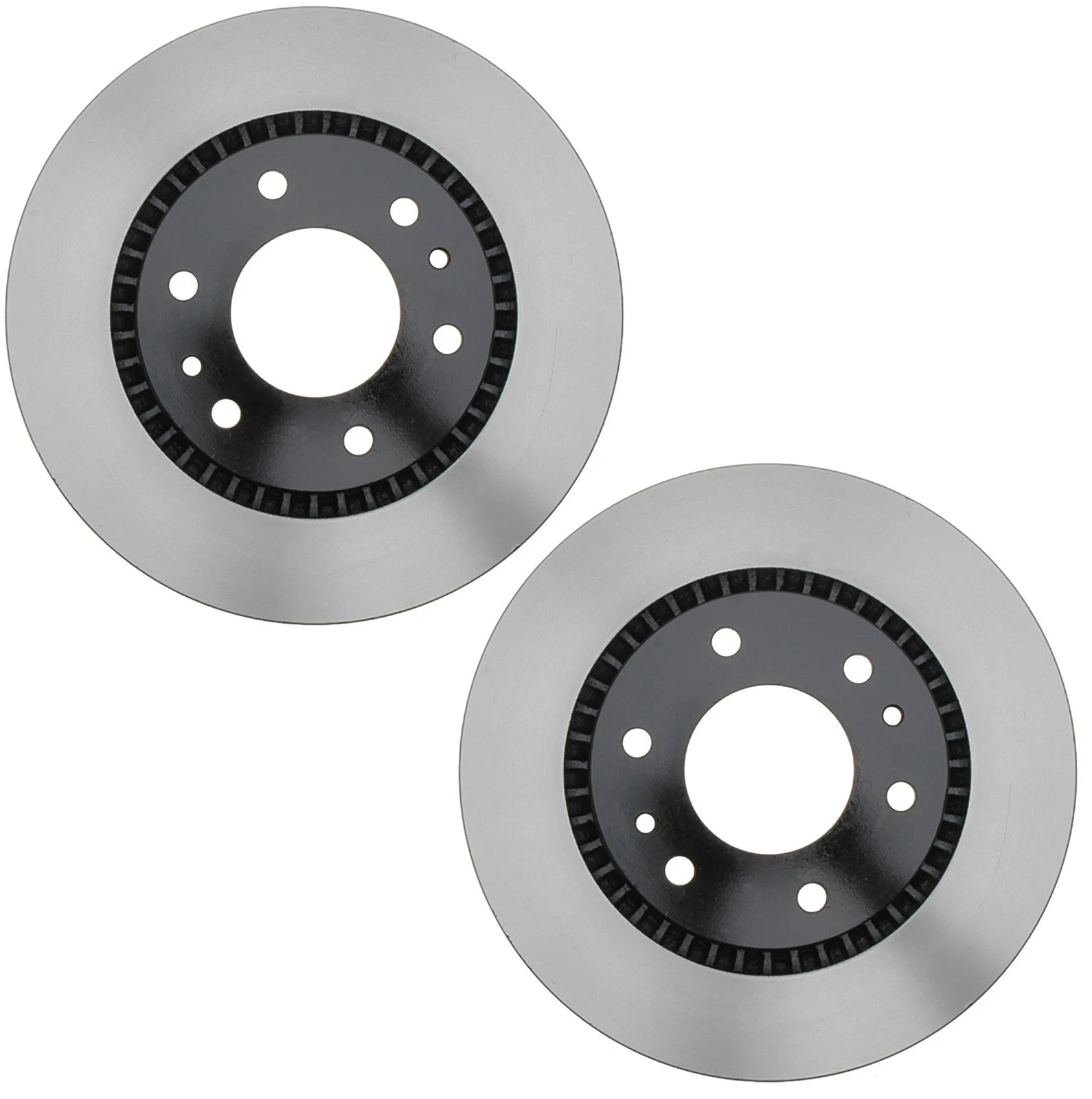 Set of 2 Brake Disc Rotors 302mm for Buick Chevrolet GMC Isuzu