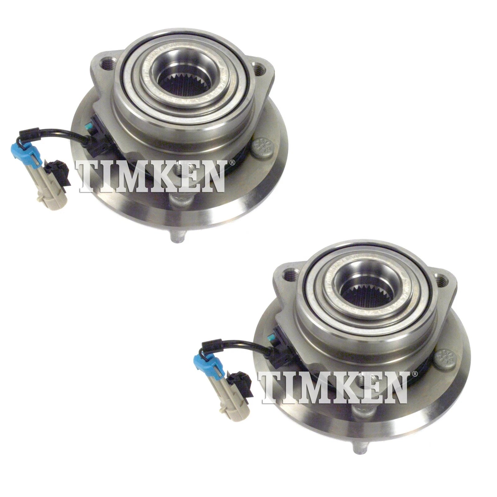 Set of 2 Front Timken Wheel Bearing & Hub Kit for Chevy Suzuki Pontiac (AWD)