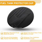 Fuel Tank Door Cap for Mazda CX-30 (2020–2025) Carbon Fiber Black