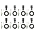 NGK 8 G-Power Platinum Spark Plugs & Denso Coil Boots for GS430 Sequoia (2001–2007)