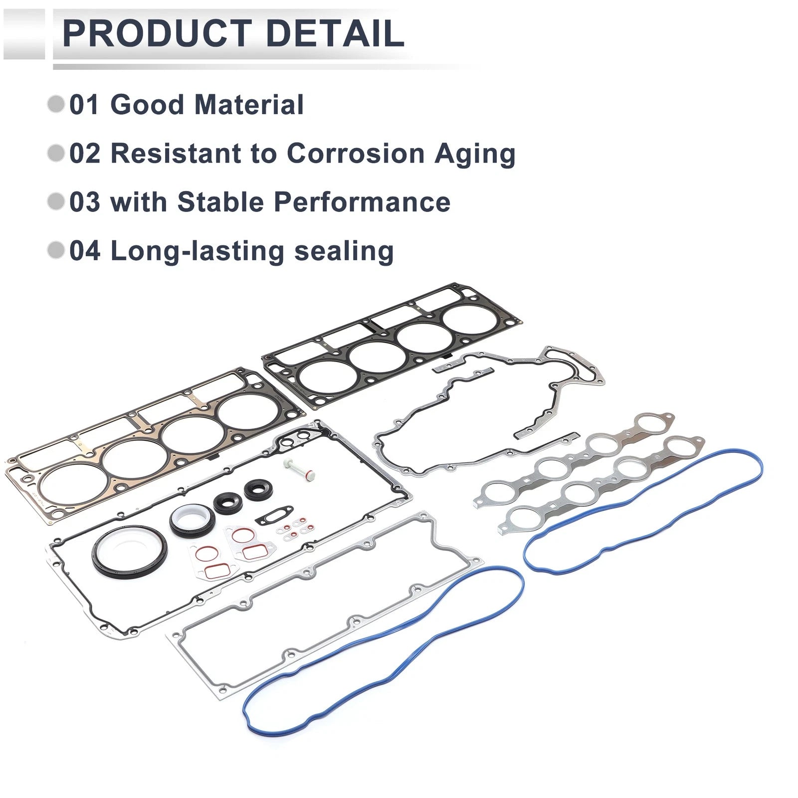 Gen 3 LS Head Gasket Kit for Chevy LS1 LS6 LQ4 LQ9 4.8L 5.3L 5.7L (1997–2009)