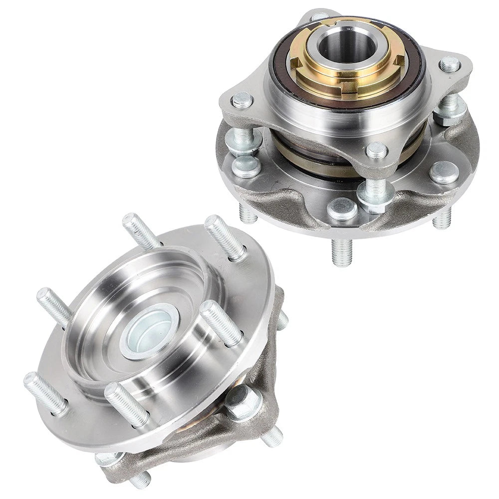 Set of 2 Front Wheel Bearing Hub Assemblies for Toyota 4Runner (2003–2023)