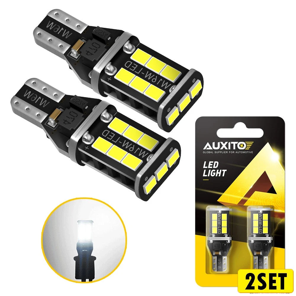 4X 955 White 921 W16W T15 LED SMD Bulbs for Side Indicator Reverse Light