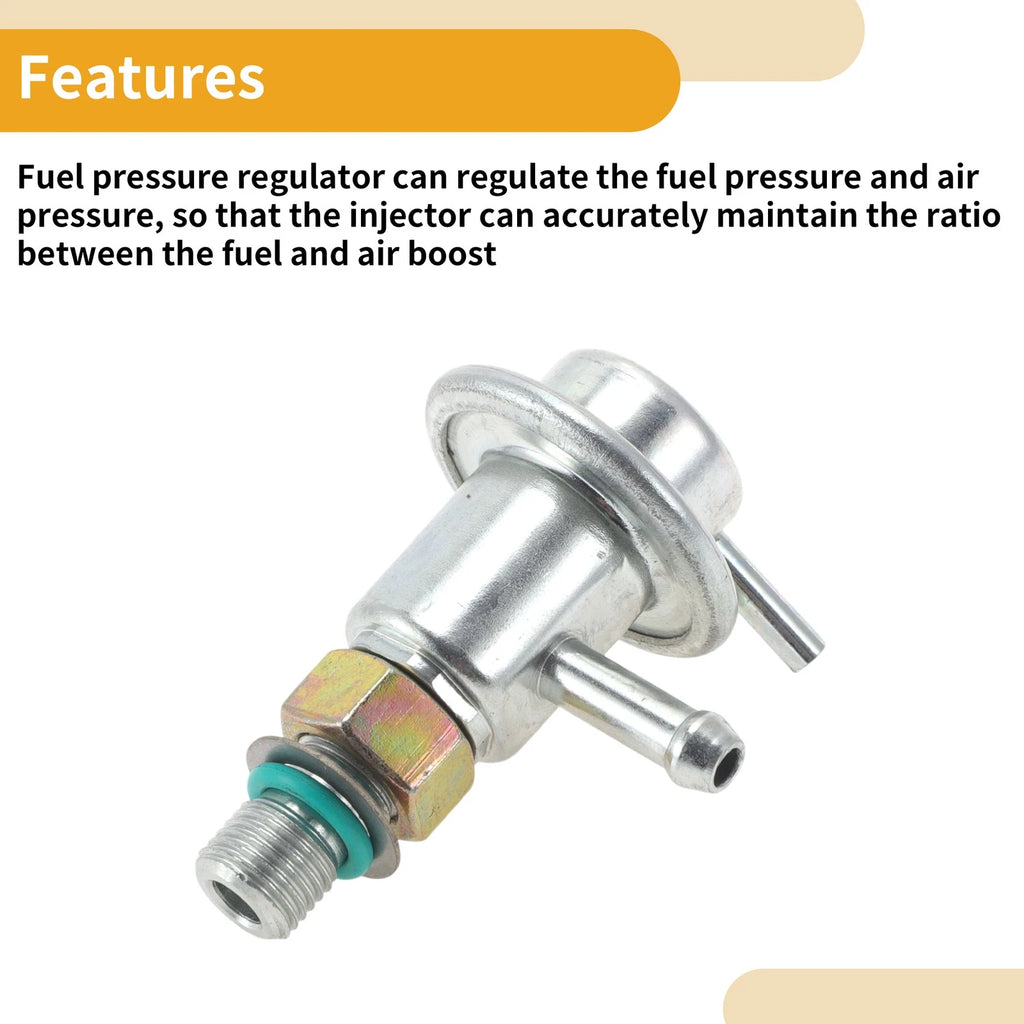 Fuel Pressure Regulator for Honda Accord (2001–2004) No. 16740PGKA01 Metal 20-70 Psi