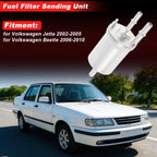 Fuel Filter Assembly for Volkswagen Jetta (2002–2005) No. 1J0201051B Metal
