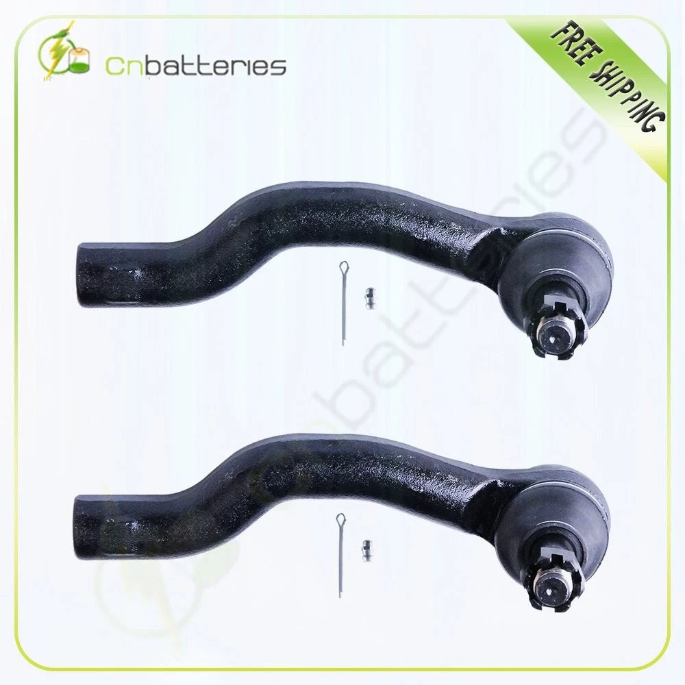 Set of 2 Front Outer Tie Rod End Links for Nissan Pathfinder (2005–2012)