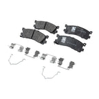 Rear Ceramic Brake Pad Set for Mazda MPV, 929 (1993–1998)