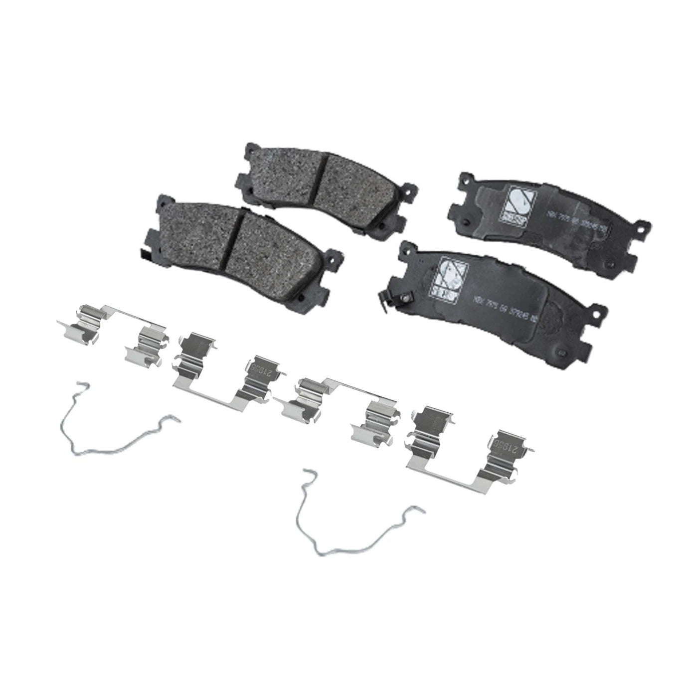 Rear Ceramic Brake Pad Set for Mazda MPV, 929 (1993–1998)