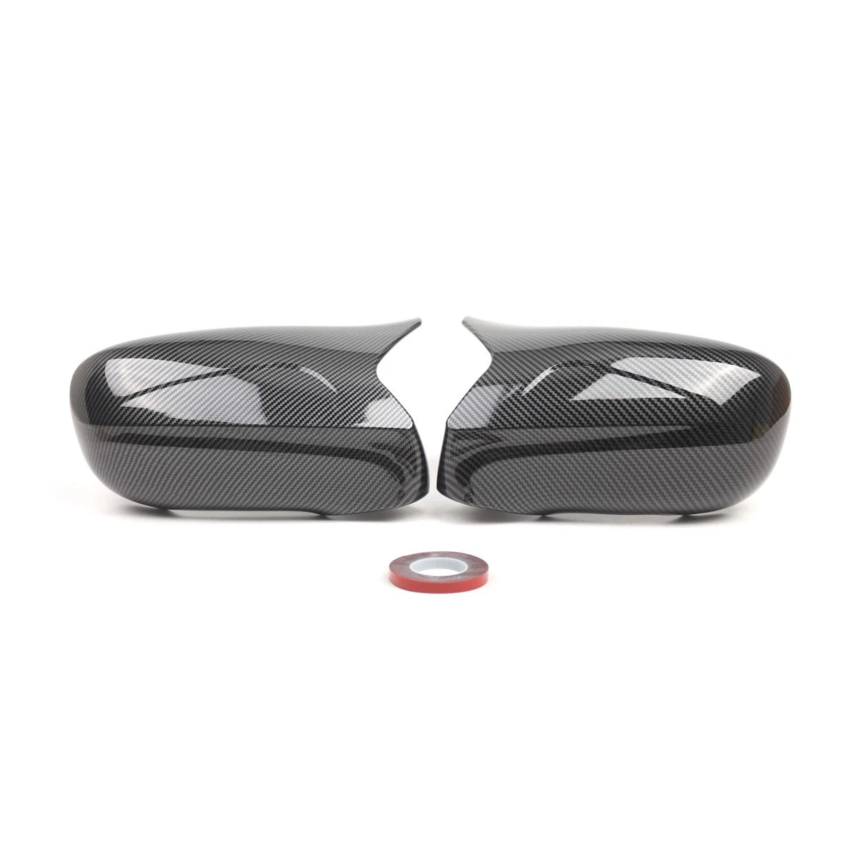 Pair Carbon Look Side Mirror Cover Caps for Lexus IS250/IS350 (2006–2012)