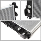 Aluminum Core Radiator for Mercedes-Benz CL550 S550 (2007–2014) DPI 2875