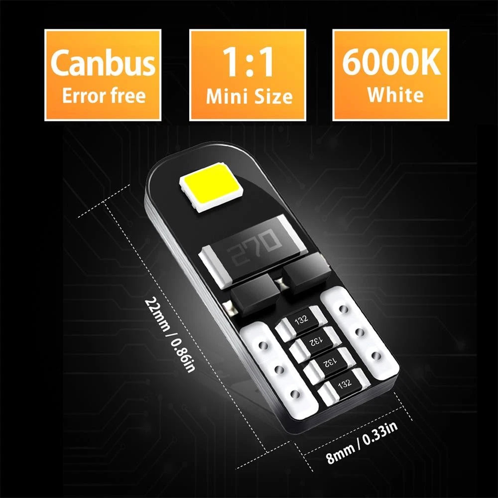 2X LED Tail Brake Stop Light Bulbs for Make Model