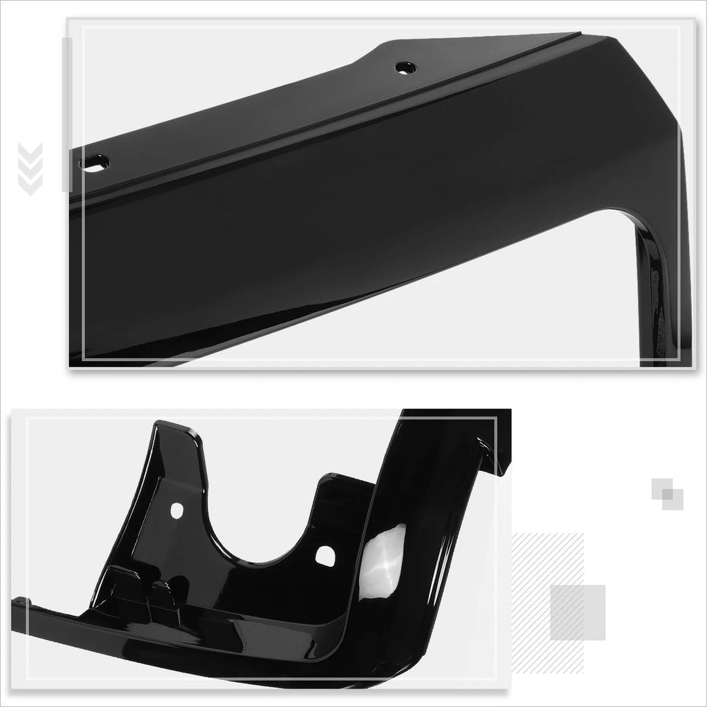 2X Gloss Black Headlight Door Bezel for Ford F150 F250 F350 F-Super Duty (1992–1997)