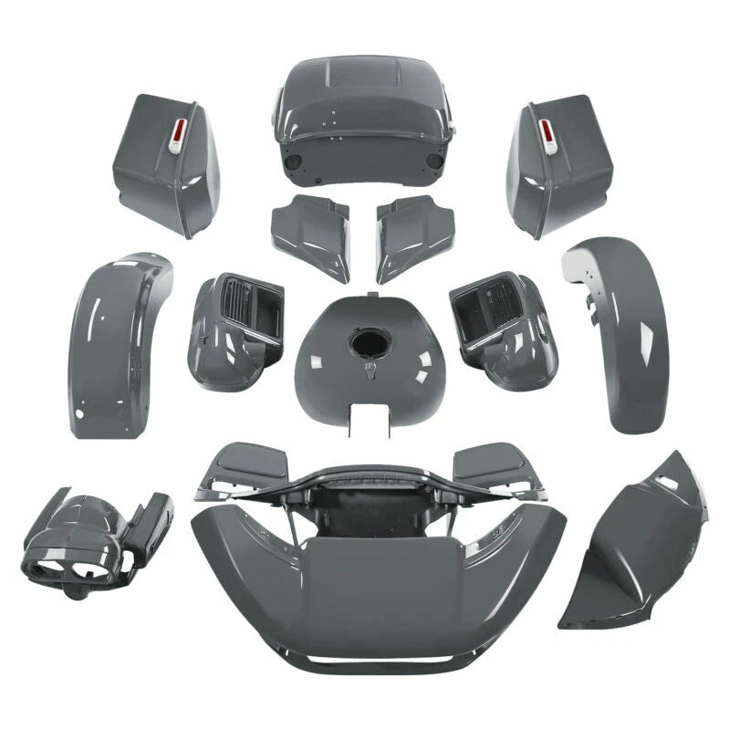 Fairing Bodywork for Harley Road Glide (2015–2022) Gunship Gray
