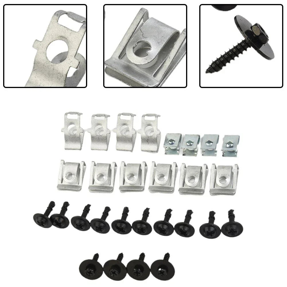 28PCS Undertray Clips Fitting Kit for A4 B8 A5 8T (2008���2016)