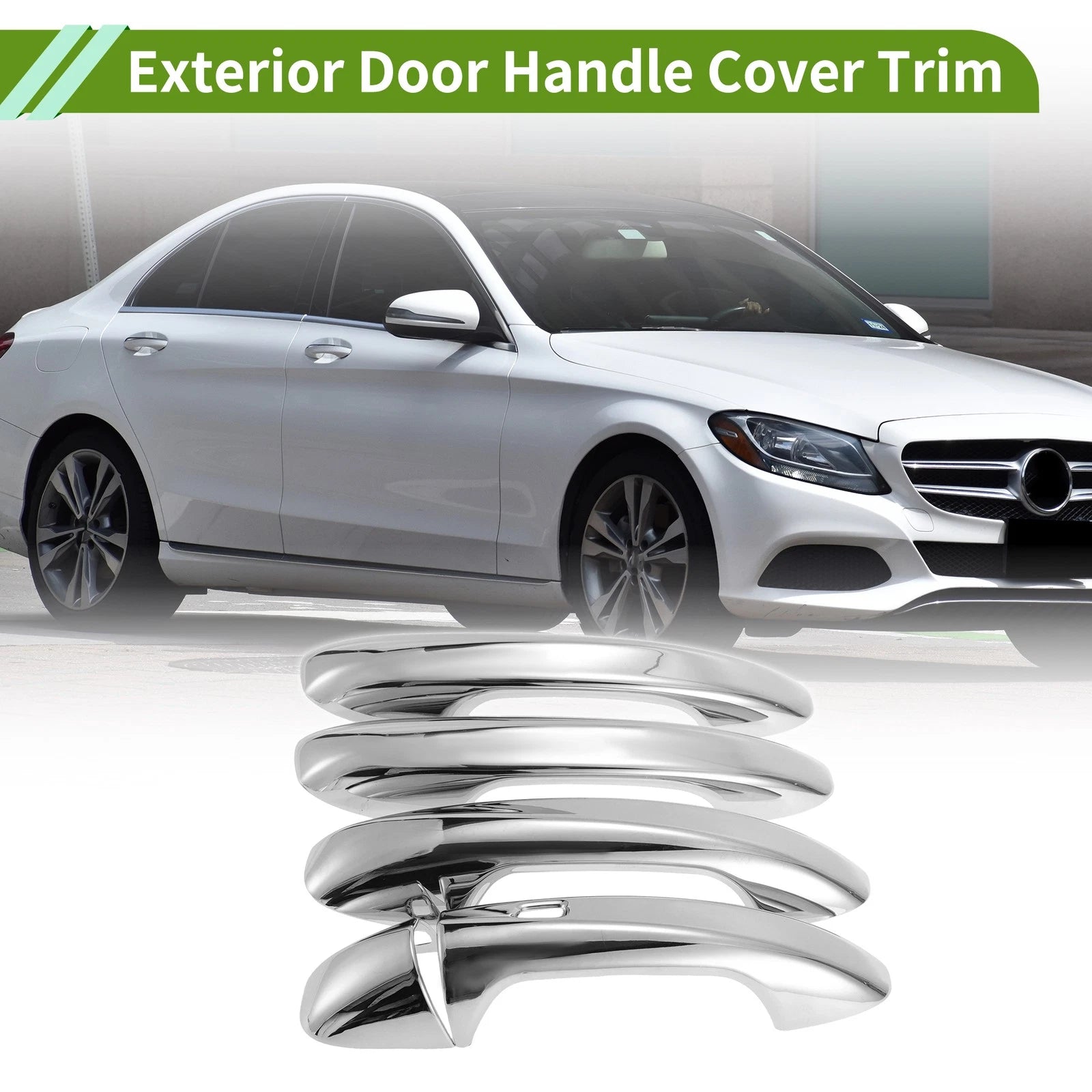 Exterior Trim for Mercedes-Benz GLC Class X253 (2016–2021) Smart Electroplating