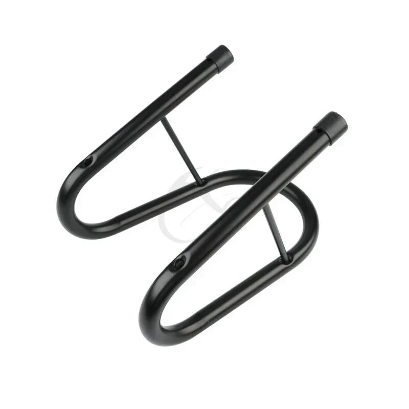 6.5" Black Motorcycle Wheel Chock for Scooter, Bike, Trailer, Truck