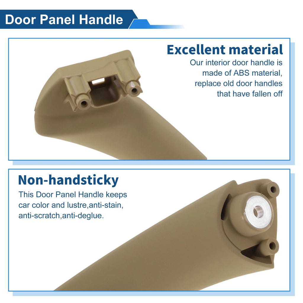 Inner Door Panel Handle for BMW 3 Series E90 E91 (2004–2012) No. 51417230851 Beige