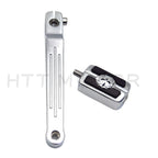 Chrome Toe Shift Lever Skull Shifter Peg for Harley Softail