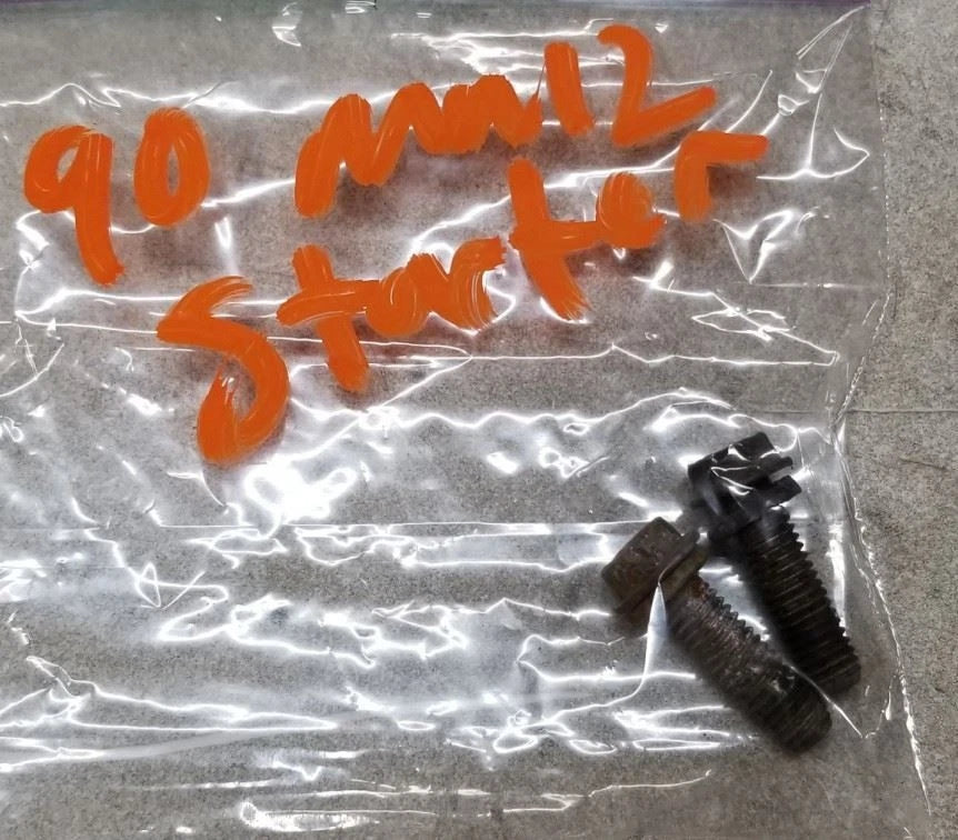 Starter Bolt Set for Ford Thunderbird Cougar (1989–1997) 3.8L 5.0L