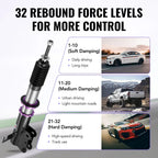 Coilovers for Chevy Malibu (2013–2015) Adjustable Damping Height