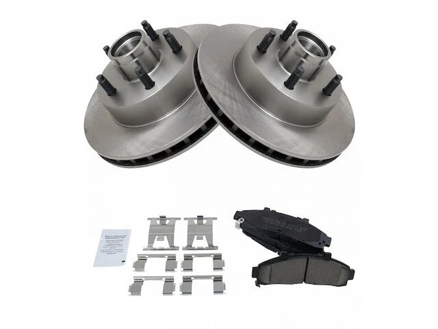 Front Brake Pad and Rotor Kit for Mazda B3000 RWD (1995–1996) WQ145YX