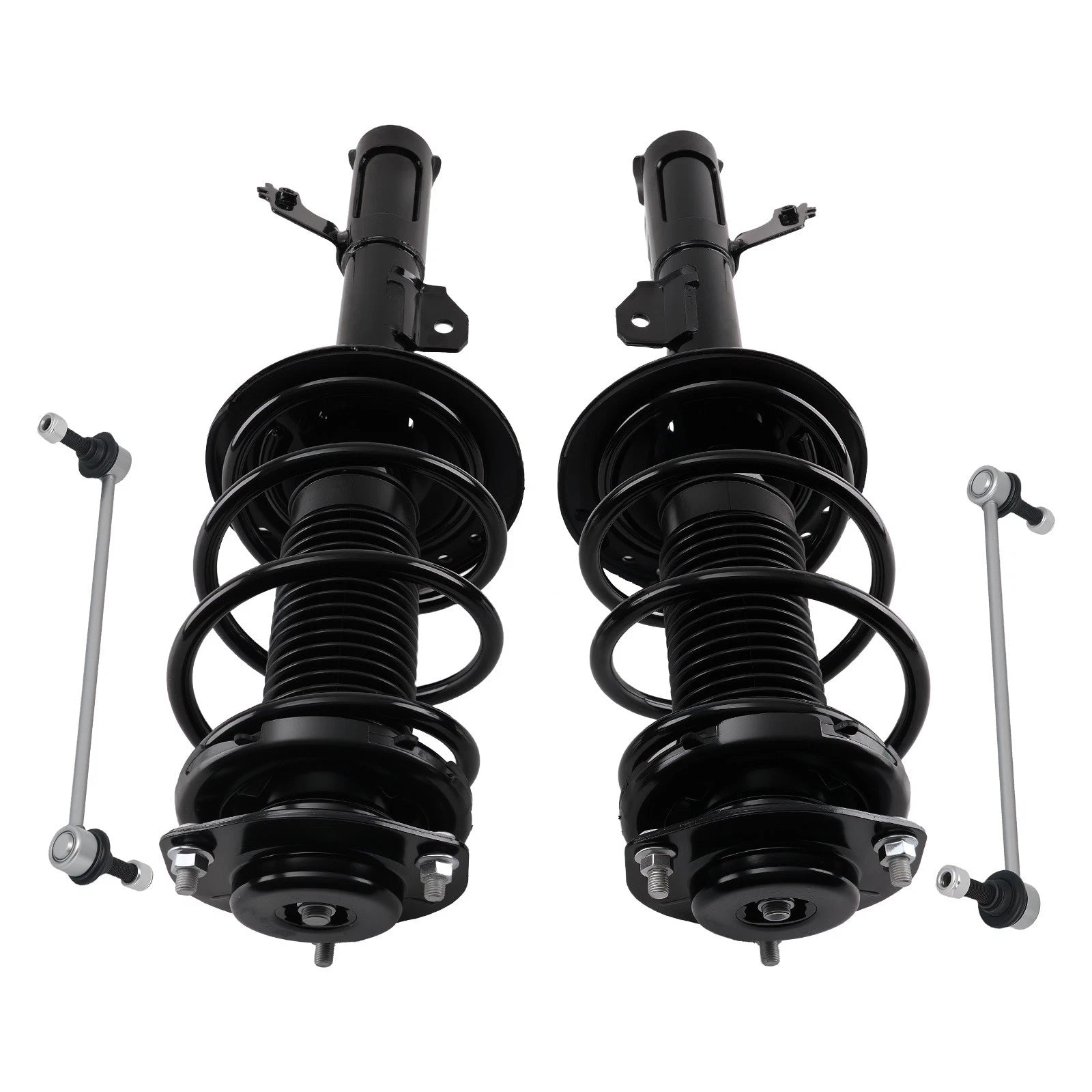 Front Complete Struts w/ Spring Sway Bars for Toyota Camry SE XSE (2012–2017)
