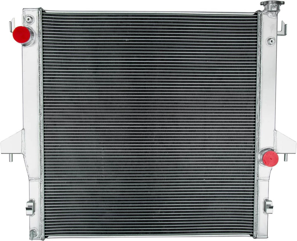 4 Row Aluminum Radiator for Dodge Ram 2500 3500 (2003–2010) 5.9L 6.7L L6 Diesel