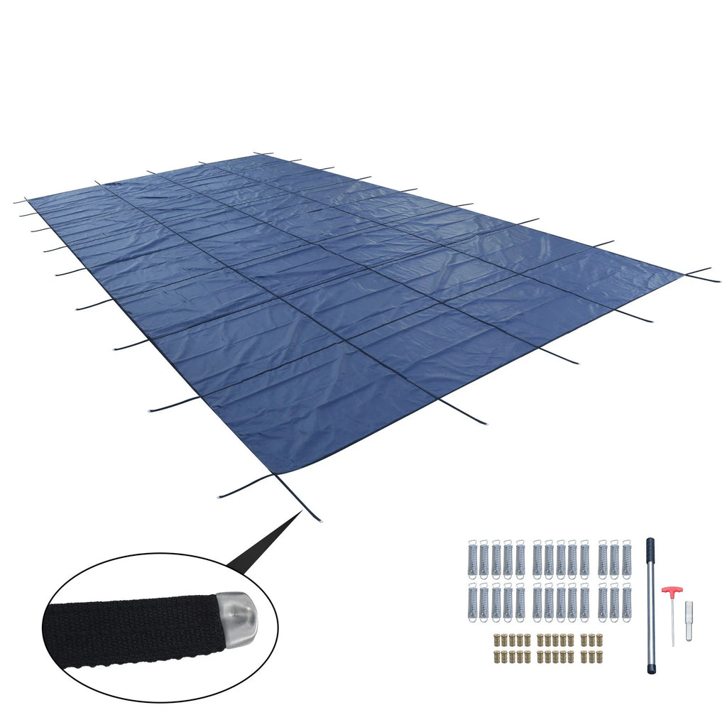Winter Pool Cover for Inground Pool 20' x 38' (Fits 18 x 36 ft)