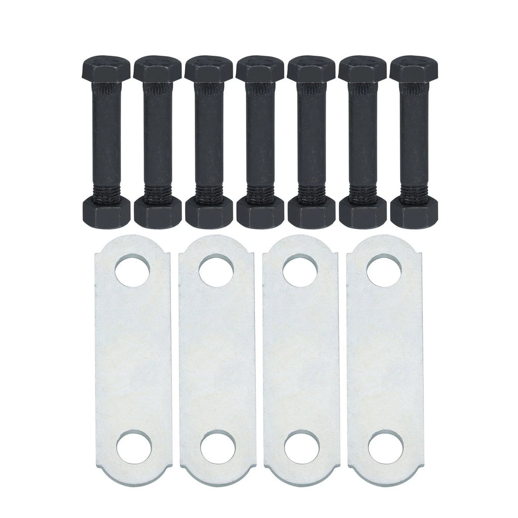 Single Trailer Axle Suspension Kit for Trailer (4000lbs, 3 Leaves)